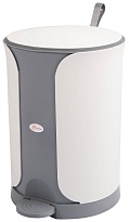 Контейнер для мусора Sтилъ с педалью 18 л серый 18 серый в Евпатории Контейнер для мусора Sтилъ с педалью 18 л серый 18 серый в Евпатории