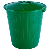 Мусорный бак с крышкой 80 л зеленый 80 зеленый в Евпатории Мусорный бак с крышкой 80 л зеленый 80 зеленый в Евпатории