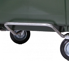 Педаль для мусорного контейнера 770 л.  серый в Евпатории