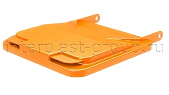 Комплект крышки для контейнера 120 л. оранжевая  оранжевый в Евпатории