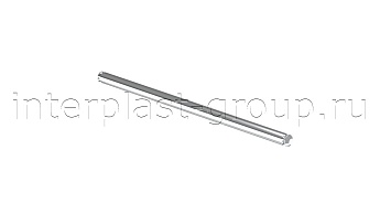 Ось металлическая для контейнера 120 л.  серый в Евпатории