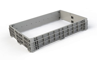 Складной пластиковый борт 1200х800х200 усиленный в Евпатории Складной пластиковый борт 1200х800х200 усиленный в Евпатории