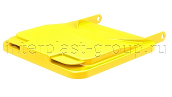 Комплект крышки для контейнера 120 л. желтая  желтый в Евпатории